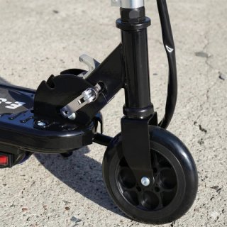 Patinete Eléctrico Negro infantil  plegable + 7 a