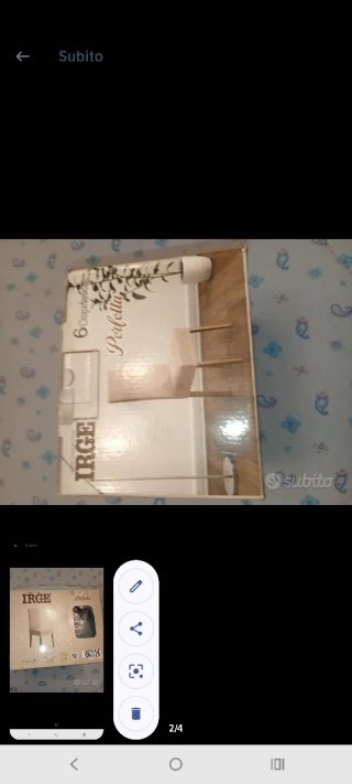 Set 6 Coprisedia IRGE Tessuto Grigio