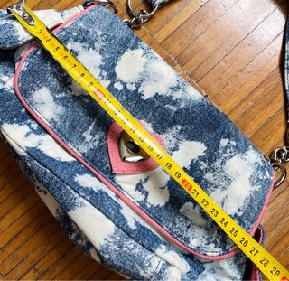 BOLSO DENIM VINTAGE COQUETTE HOMBRO AZUL Y2K RETRO