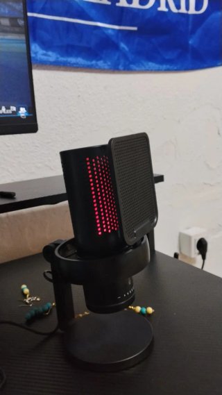 Micrófono Gaming PC Azul