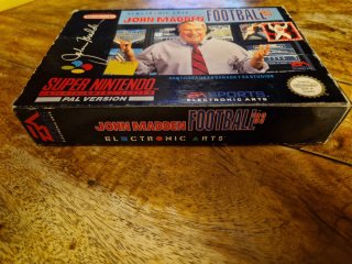 John Madden Football 93 SNES PAL