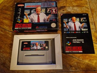 John Madden Football 93 SNES PAL