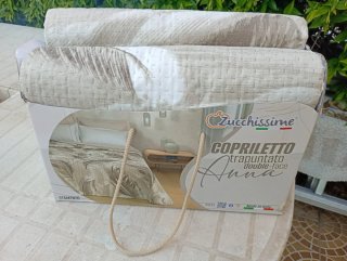 Copriletto trapuntato double-face Zucchi