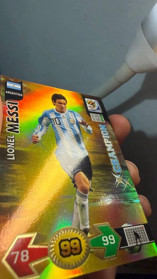 Cromo Lionel Messi Sudafrica 2010