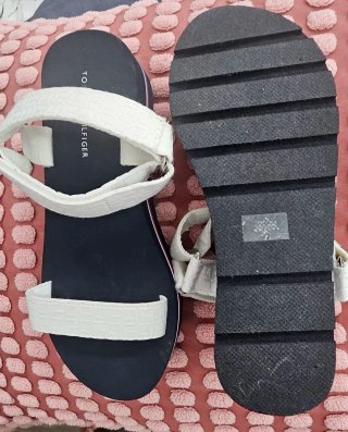Sandalias Tommy Hilfiger Azul y Blanco