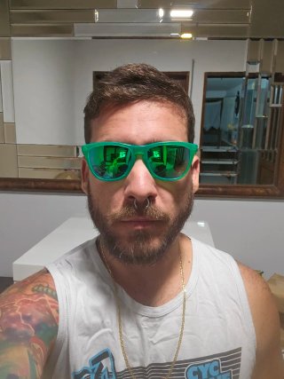 Frogskins Oakley Blacklight Green-Black Original.