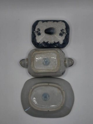 Mini sopera Portcelain Art con plato