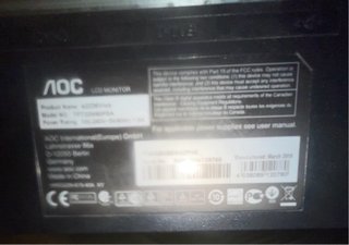 Monitor AOC Full HD Negro