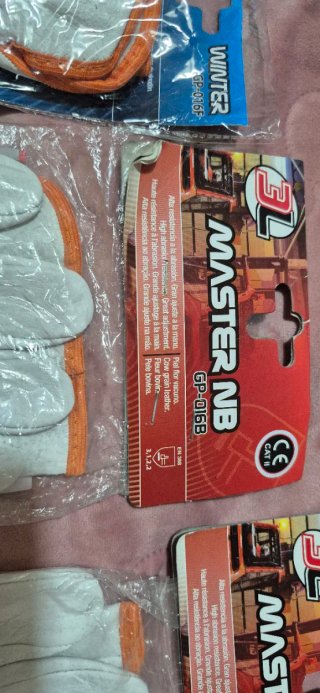 Lote 6 Guantes de Trabajo Master NB