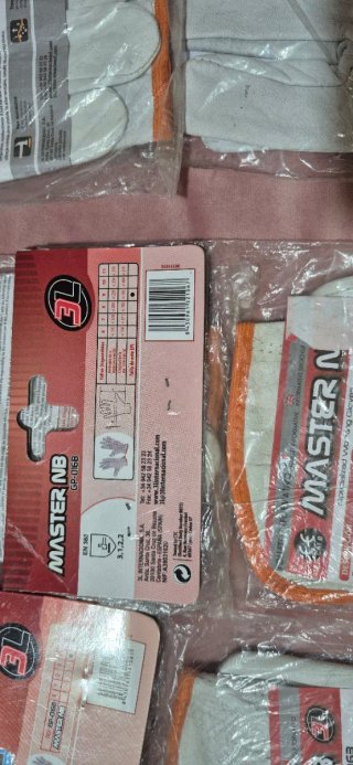 Lote 6 Guantes de Trabajo Master NB