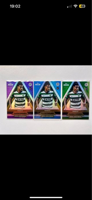 Cartas de Futebol Topps Deco Prodigy Marcus Edward