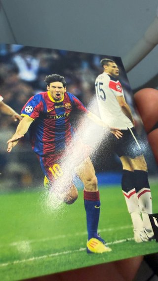 Cromo Messi 2013 - Colección Oficial Icons
