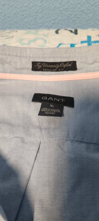 Camisa GANT Hombre Azul