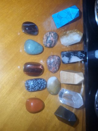 Lote piedras naturales variadas
