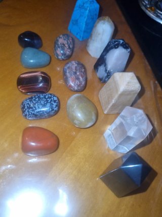 Lote piedras naturales variadas