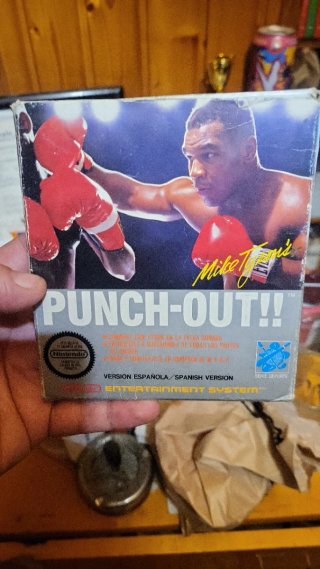 Juego Nintendo NES Punch Out!! Mike Tyson PAL ESP