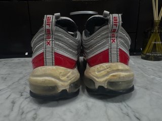 AIR MAX 97 Pure Platinum University Red