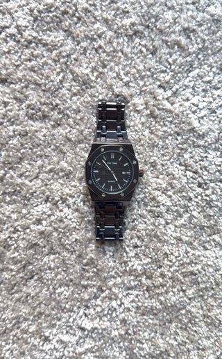 Reloj Pintime Negro y Plateado