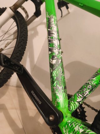 Bicicleta Scoot Voltage Verde