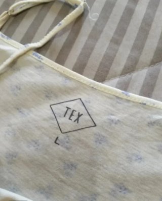Camisón tirantes Tex, Talla L