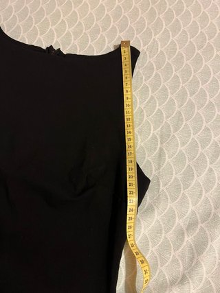 Abito tubino nero corto elegante Made in Italy