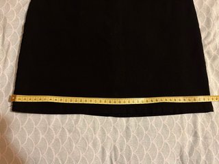 Abito tubino nero corto elegante Made in Italy
