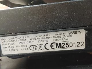 TPV con balanza EPILSA WiFi