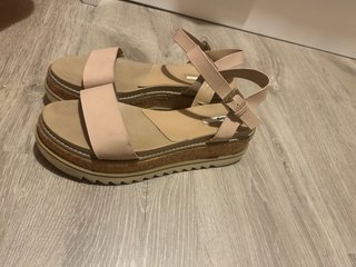 Sandalias MTNG Beige/Rosa