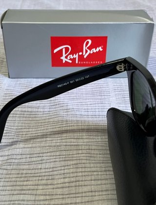 Gafas de Sol Ray-Ban Wayfarer Negras Verdes