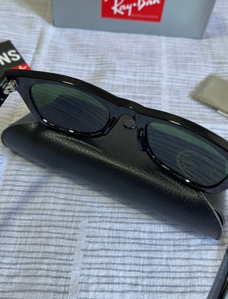 Gafas de Sol Ray-Ban Wayfarer Negras Verdes