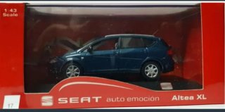 SEAT ALTEA XL AZUL MAR ESCALA 1:43