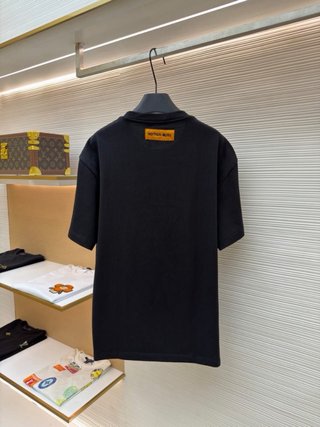 Camiseta Louis Vuitton Negra Talla L