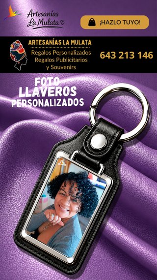 Llavero Personalizado con Foto