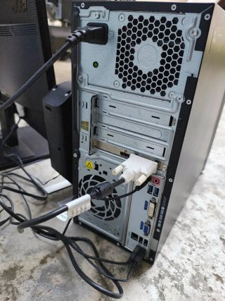 HP Pavilion PC Desktop Nero