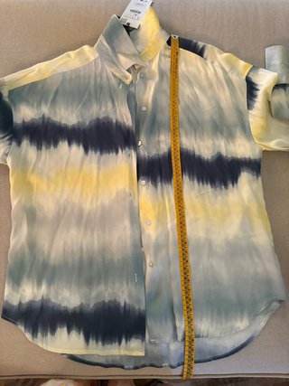 Camisa Zara Tye-Dye Multicolor