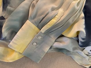 Camisa Zara Tye-Dye Multicolor