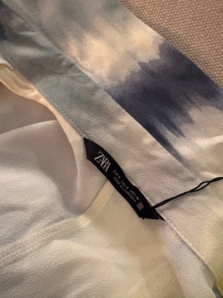Camisa Zara Tye-Dye Multicolor