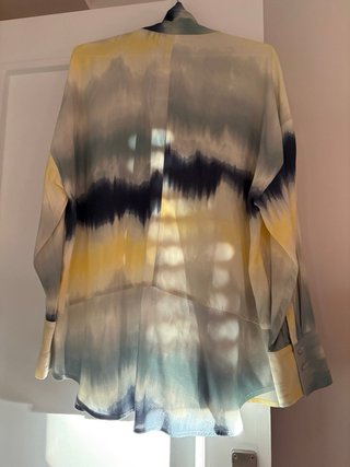 Camisa Zara Tye-Dye Multicolor
