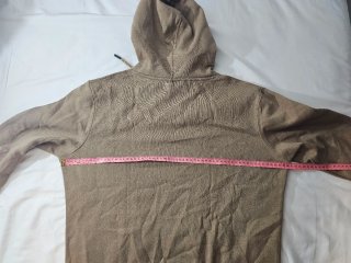 Sudadera Marrón con Capucha Celopman Talla S Nueva