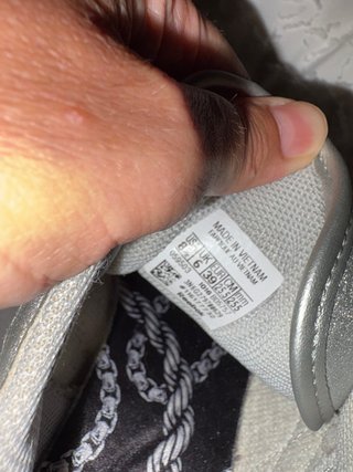 Tenis Reebok Plateados Brillantes