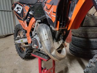 KTM 125 EXC 2008 Enduro Moto
