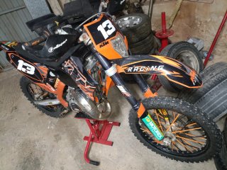 KTM 125 EXC 2008 Enduro Moto