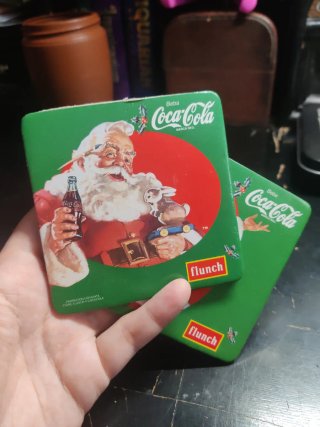 Posavasos Coca-Cola Santa Claus