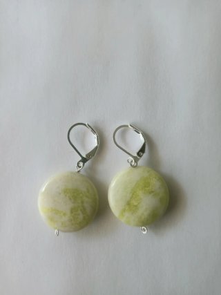 Collar y Pendientes de Limonita y Plata 925
