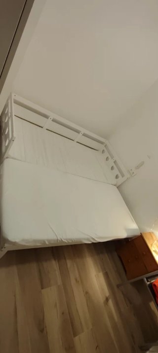 Cama nido extensible de color blanco