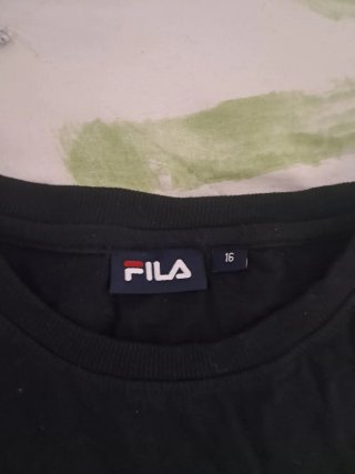 Conjunto Fila Verano Negro con estampado