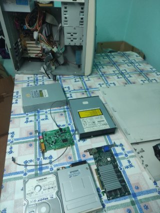 Lote Componentes PC Sobremesa. Vodoo 3 3000.