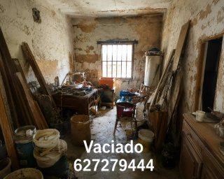 Vaciado residuos
