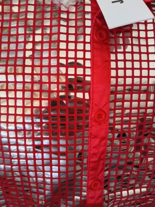 Camisa fiesta JOGL lentejuelas roja