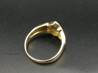 anillo oro 18k con piedra